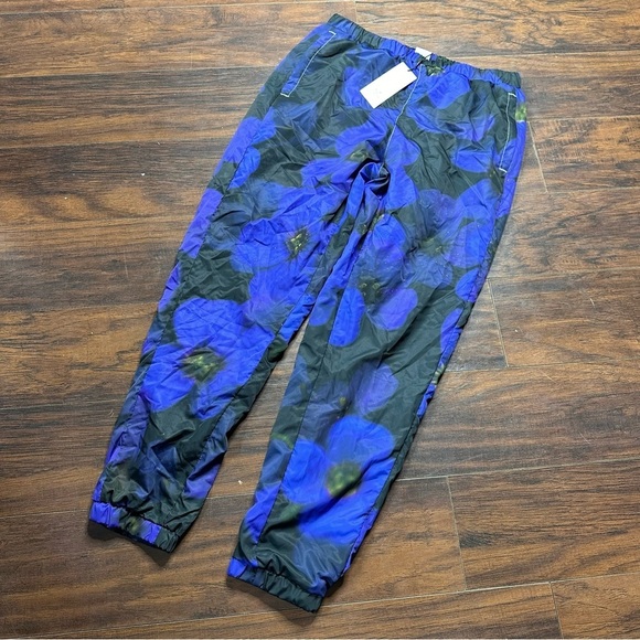 Harlow & Lloyd Purple Floral Jogger Pants - Picture 1 of 4